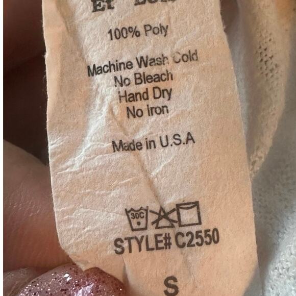 Et’ Lois Colorful Top Sz. S - Picture 7 of 7